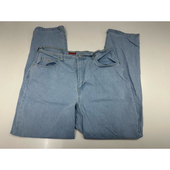 Gloria Vanderbilt Womens Jeans Size 14 Short Denim - Picture 1 of 11
